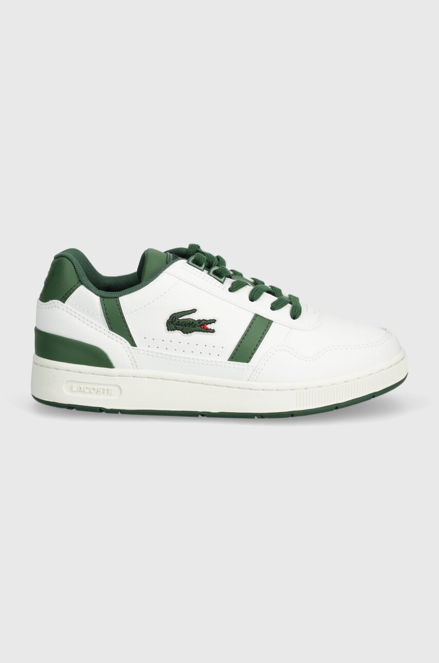 Детские кроссовки Lacoste Court sneakers цвет зелёный Детские кроссовки Lacoste Court sneakers цвет зелёный