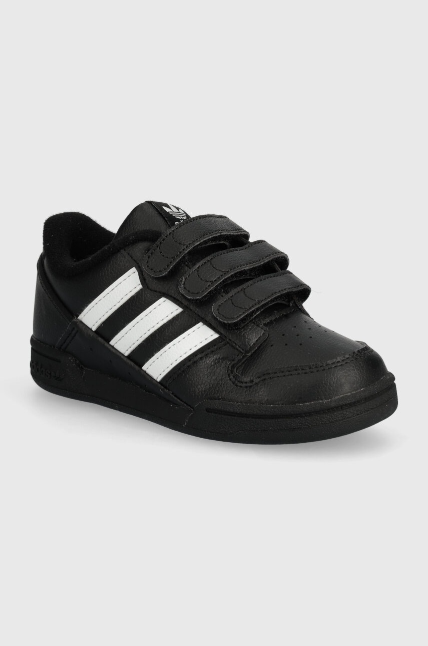 adidas Originals teniși din piele copii culoarea negru