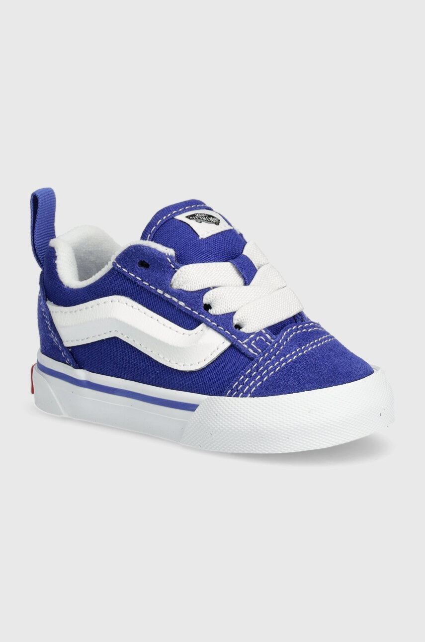 

Детски ниски кецове Vans в черно, Син