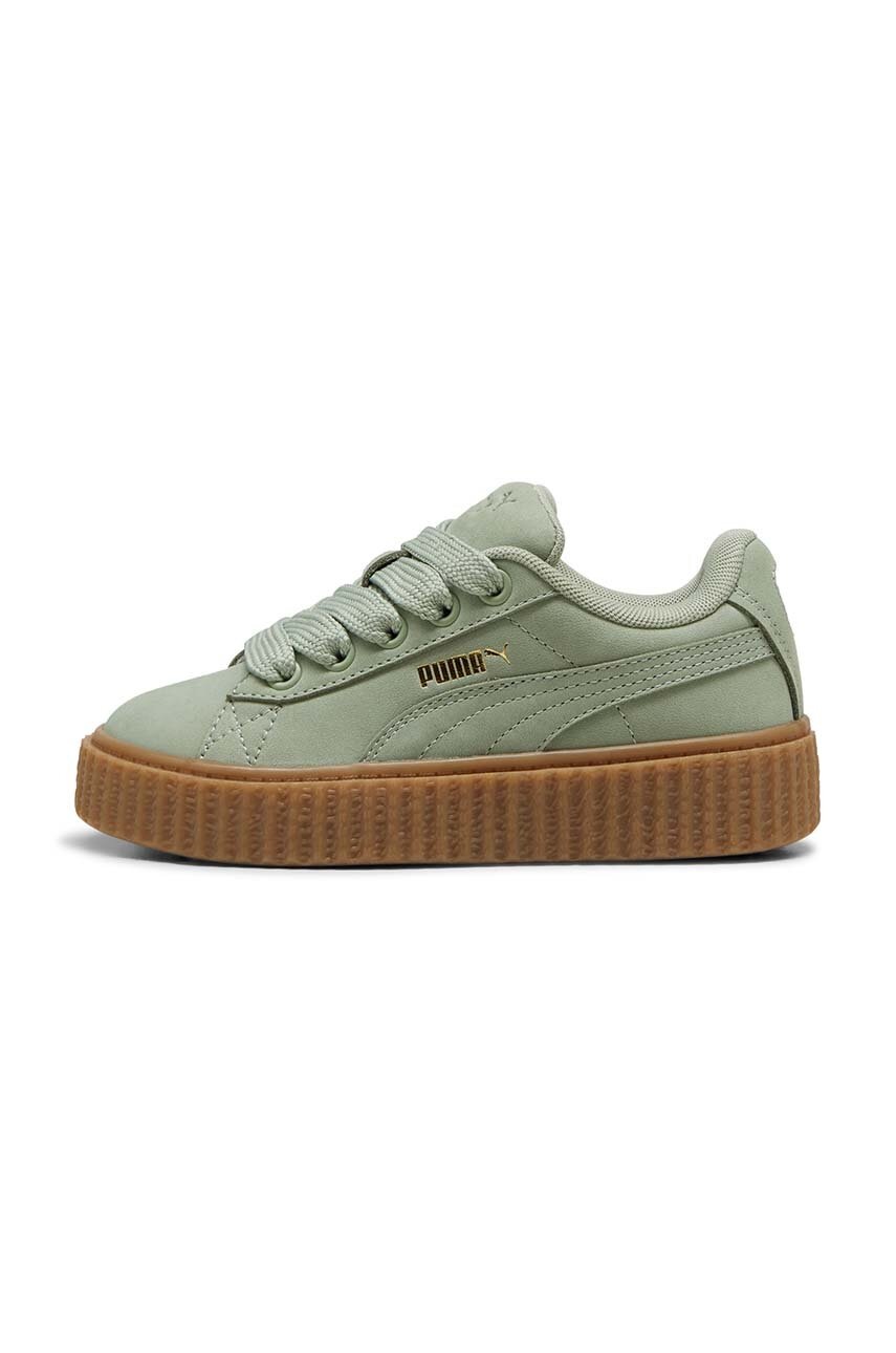 

Детски маратонки от набук Puma CREEPER PHATTY NUBUCK в зелено 39986702, Зелен