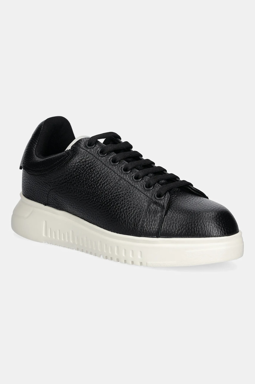 Emporio Armani sneakers din piele culoarea negru, X4X264 XF768 00002