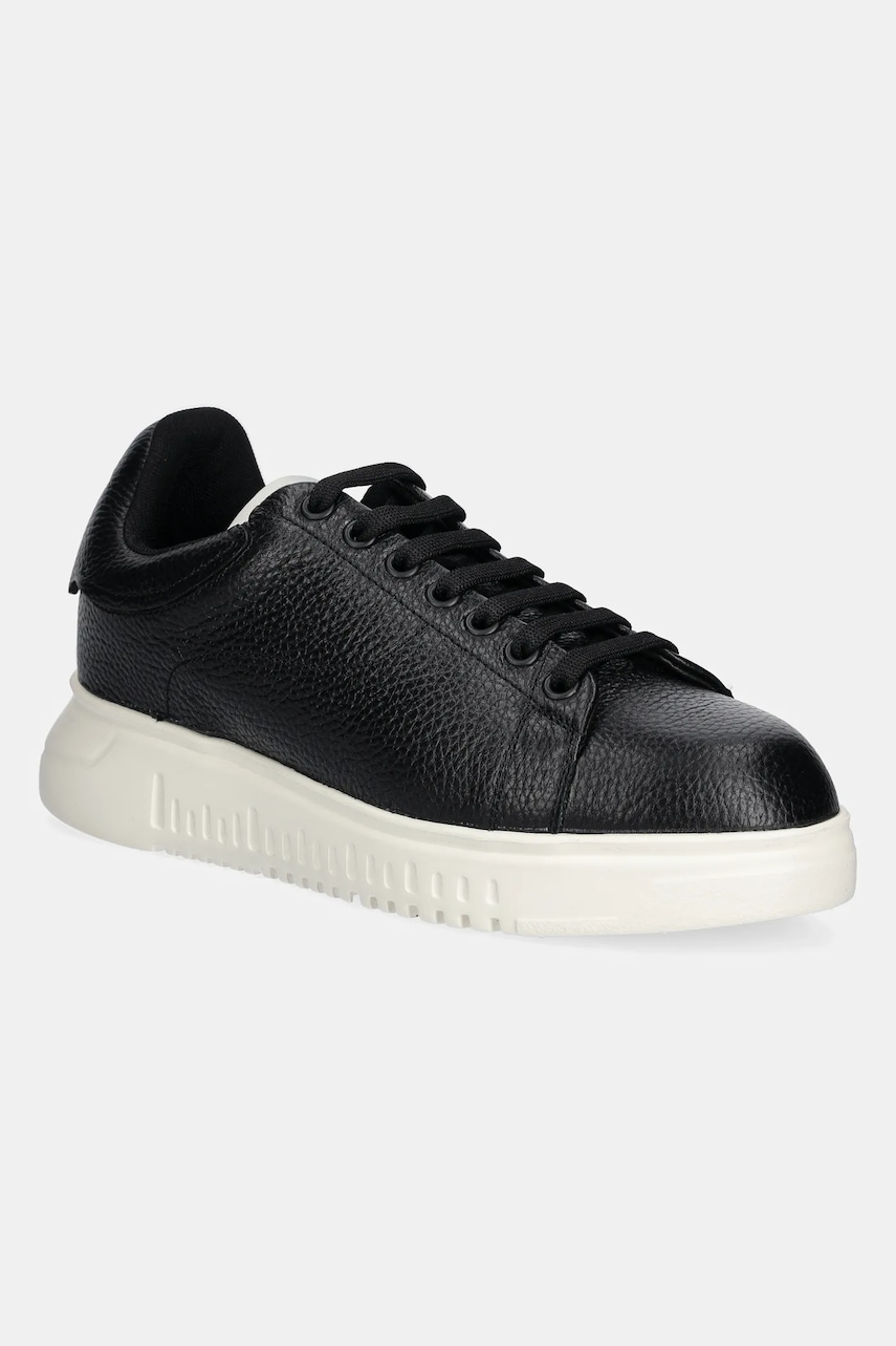 Emporio Armani sneakers din piele culoarea negru, X4X264 XF768 00002