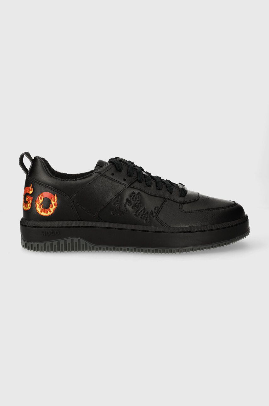 Levně Sneakers boty HUGO Kilian černá barva, 50513280