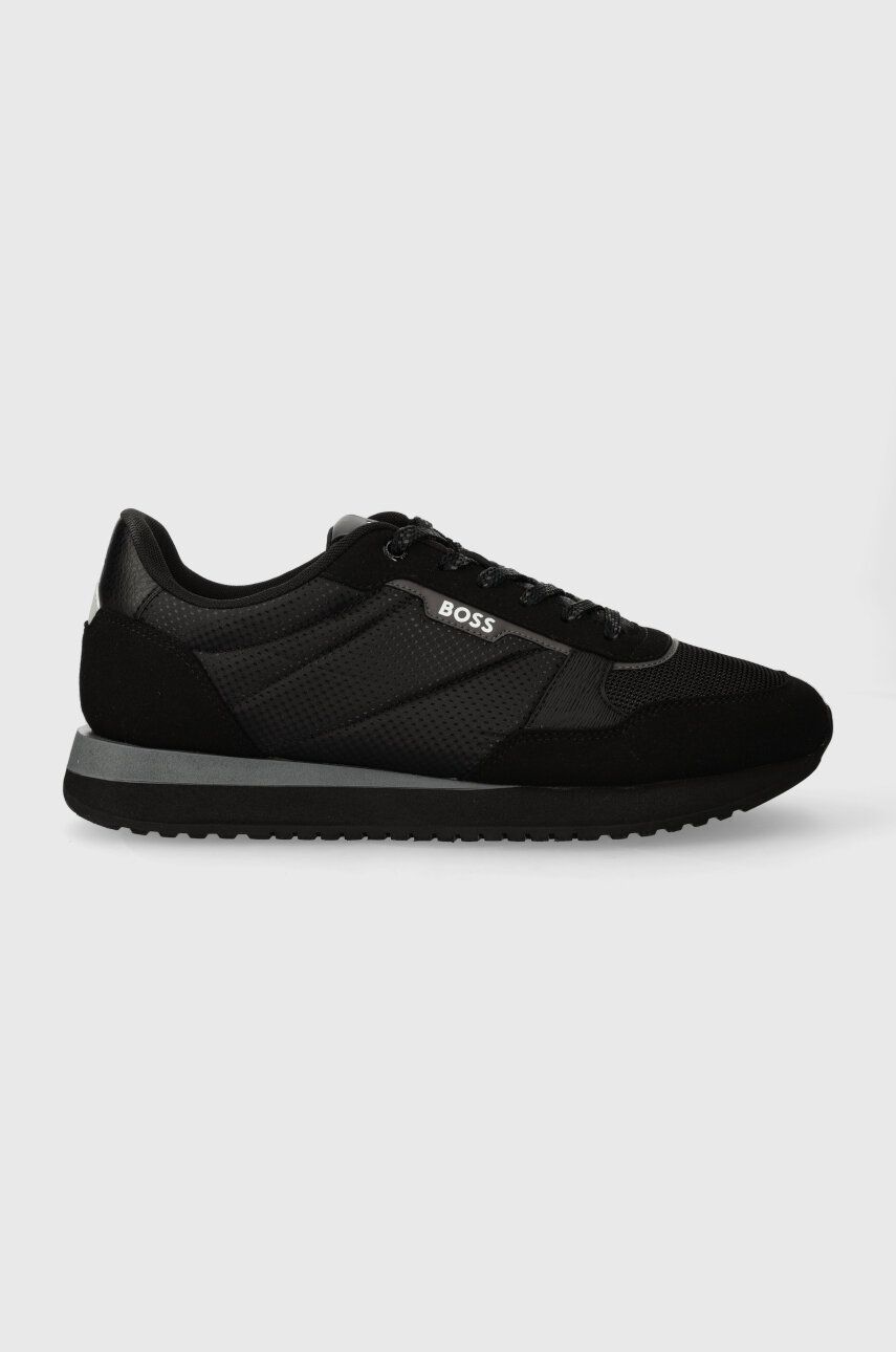 Levně Sneakers boty BOSS Kai černá barva, 50503715