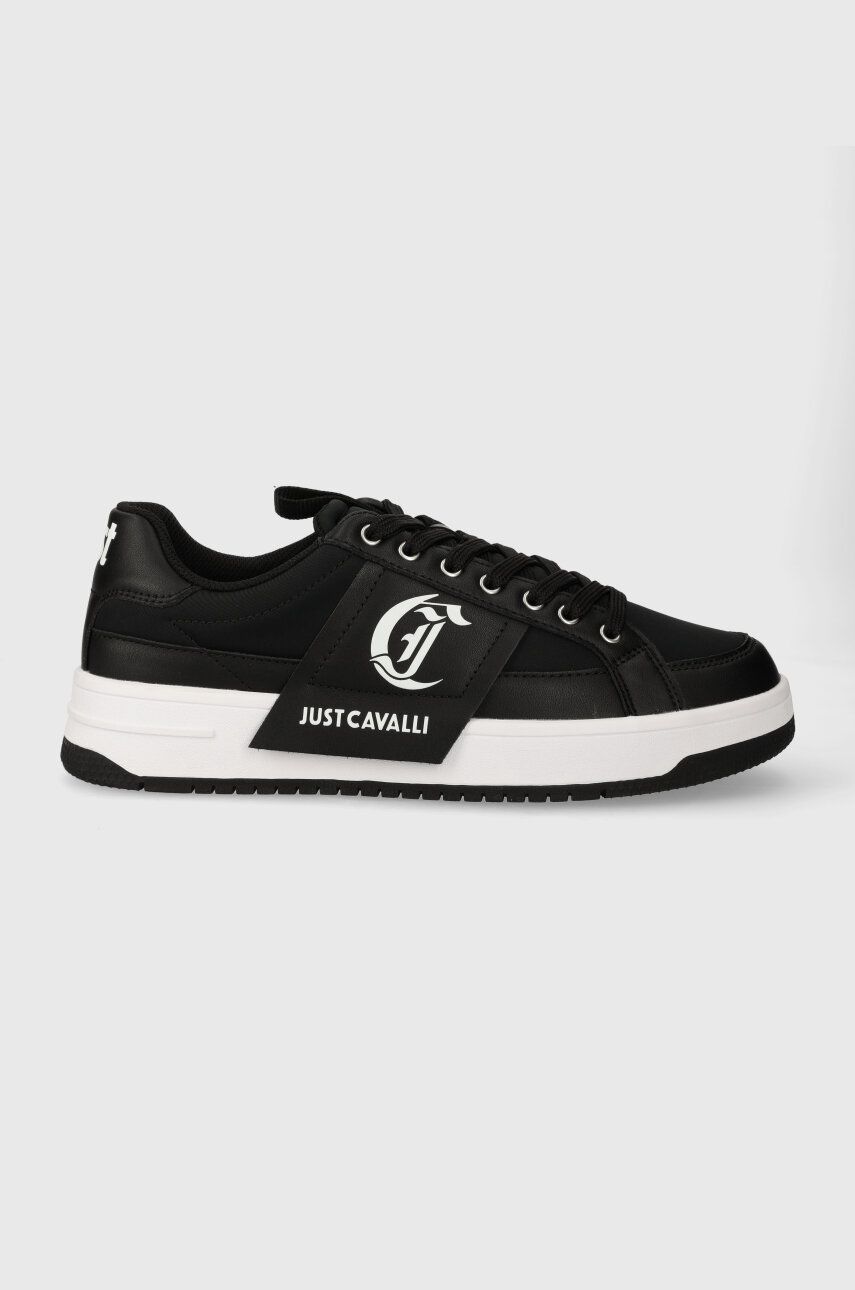Just Cavalli Sneakers Culoarea Negru, 76QA3SM1