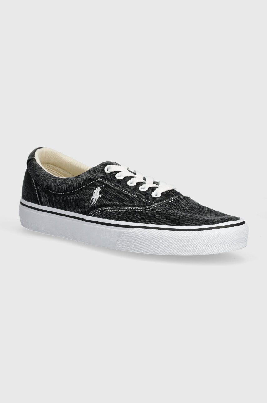 

Ниски кецове Polo Ralph Lauren Keaton-Pony в черно 816932174002, Черен