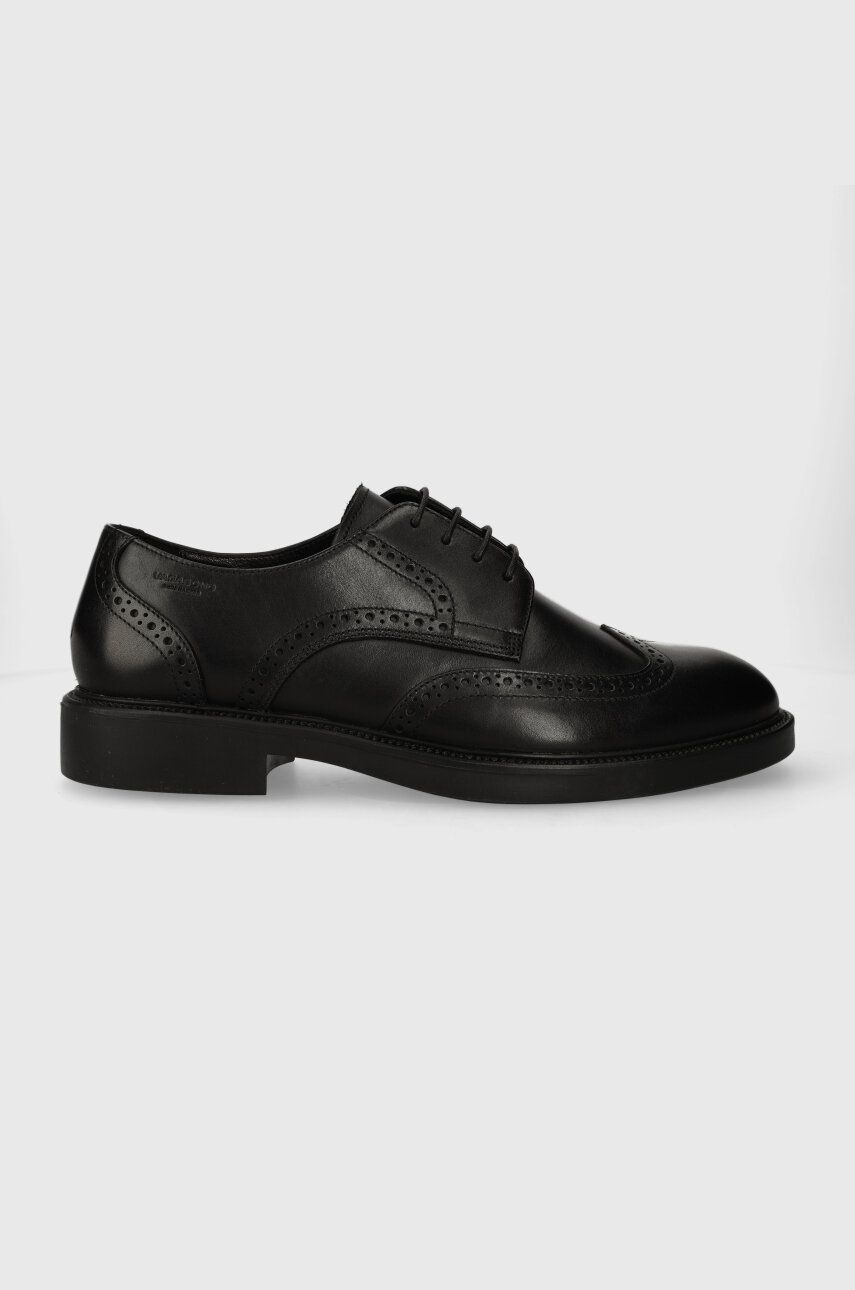 Levně Kožené polobotky Vagabond Shoemakers ALEX M pánské, černá barva, 5766.101.20