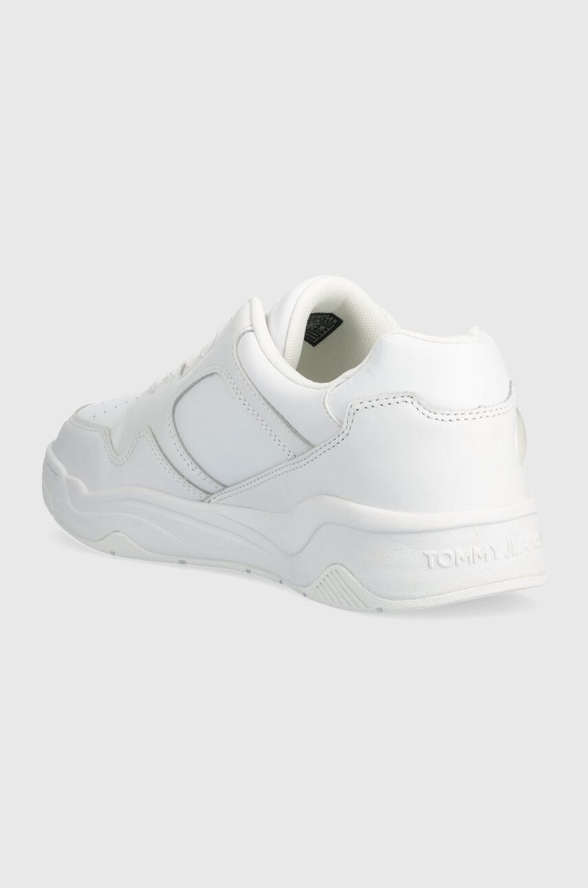 Tommy Jeans Sneakers TJM LEATHER OUTSOLE COLOR Culoarea Alb, EM0EM01350
