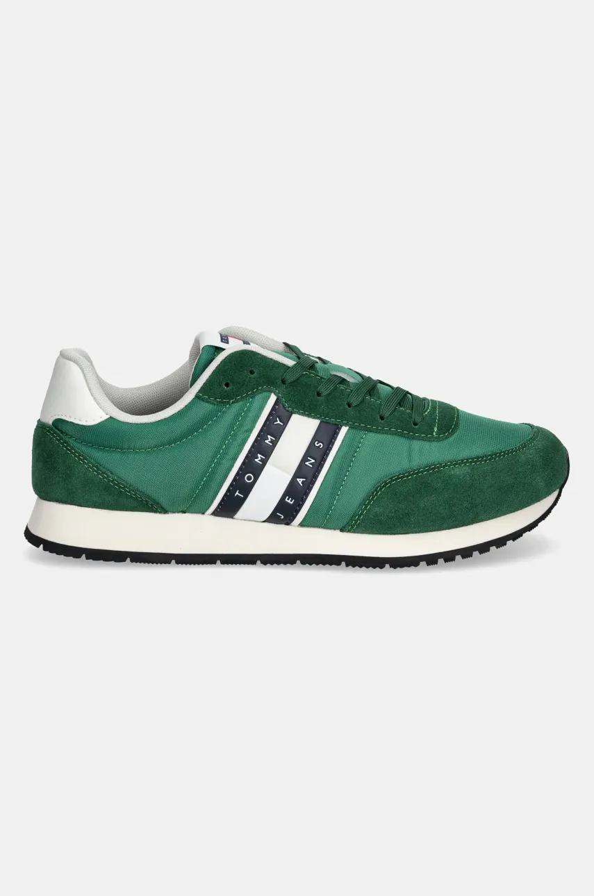 Кроссовки Tommy Jeans TJM RUNNER CASUAL ESS цвет чёрный EM0EM01351 Кроссовки Tommy Jeans TJM RUNNER CASUAL ESS цвет чёрный EM0EM01351