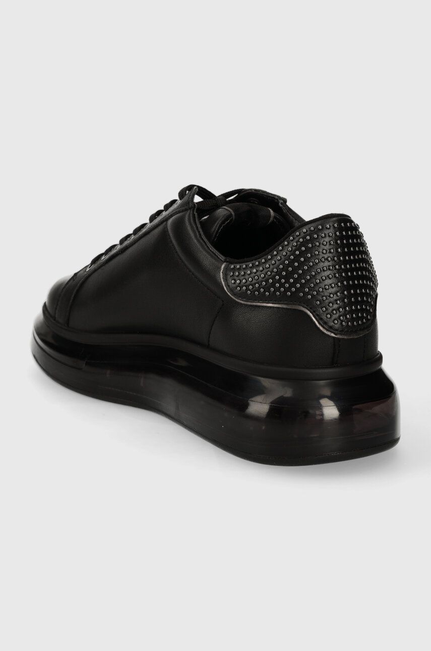 Karl Lagerfeld Sneakers Din Piele KAPRI KUSHION Culoarea Negru, KL52631N