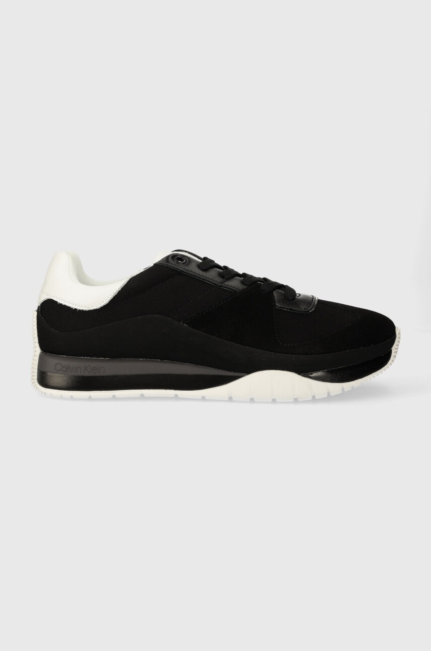 

Маратонки Calvin Klein LOW TOP LACE UP в черно HM0HM01286, Черен