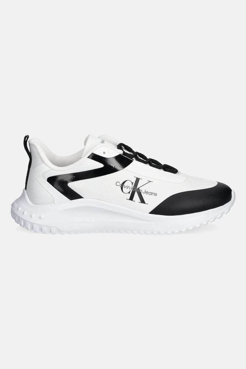 Кроссовки Calvin Klein Jeans EVA RUNNER LOW LACE ML MIX цвет белый YM0YM00968 Кроссовки Calvin Klein Jeans EVA RUNNER LOW LACE ML MIX цвет белый YM0YM00968