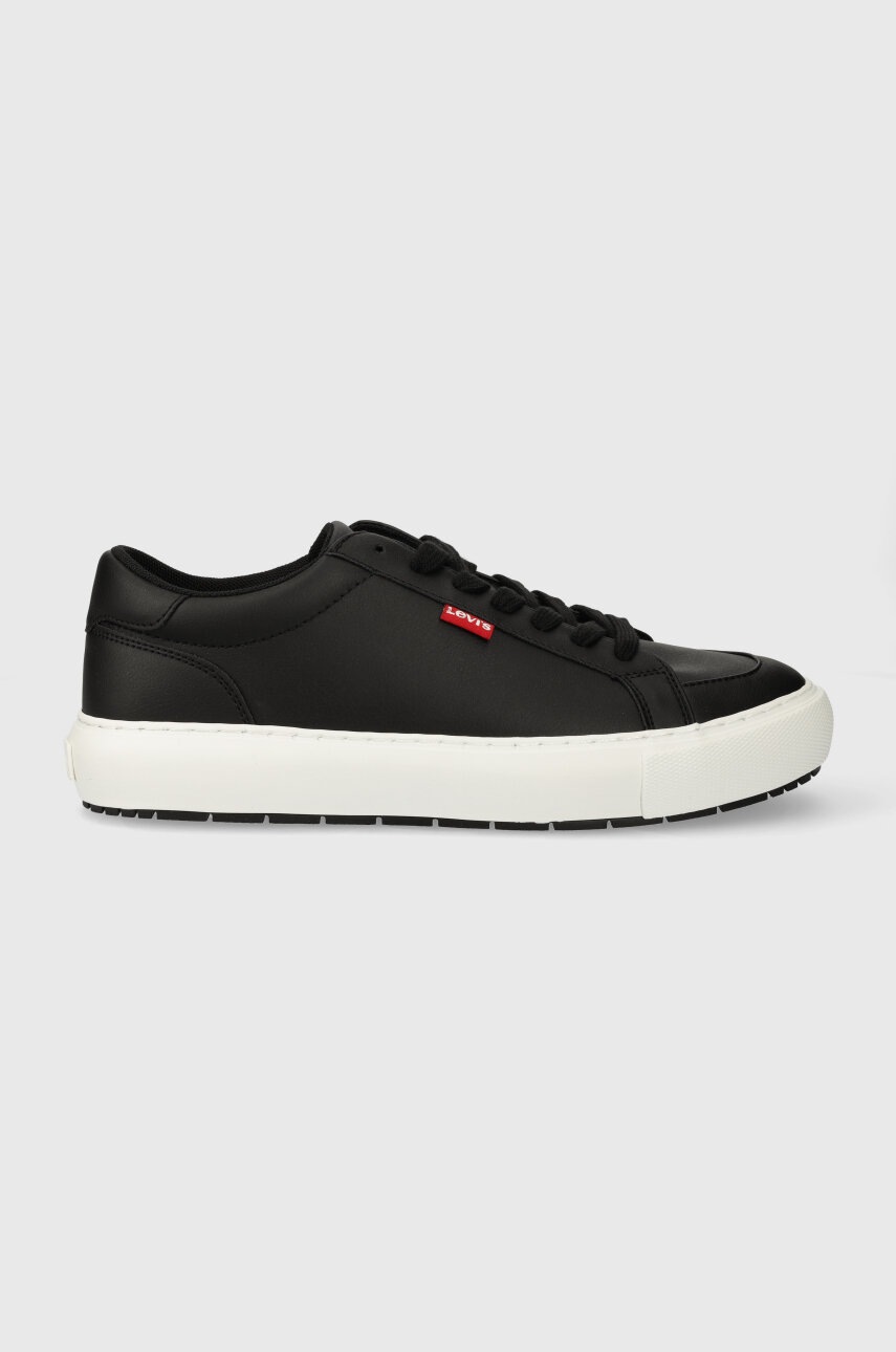 Levně Sneakers boty Levi's WOODWARD RUGGED LOW černá barva, 234717.59