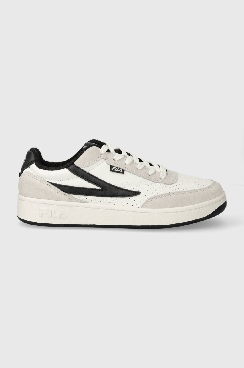 Levně Kožené sneakers boty Fila SEVARO černá barva, FFM0252