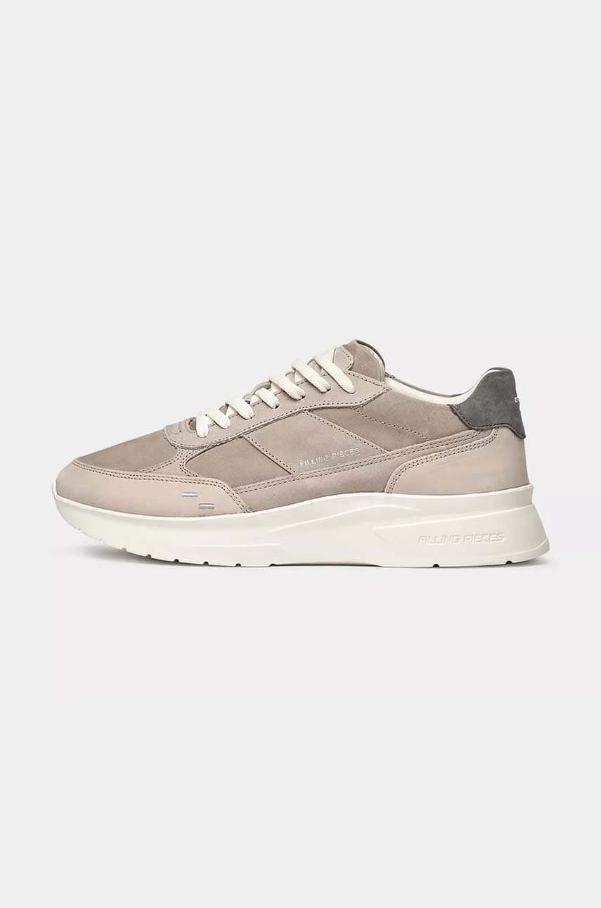 Filling Pieces sneakers din piele întoarsă Jet Runner culoarea gri, 17127361002 Filling Pieces sneakers din piele întoarsă Jet Runner culoarea gri, 17127361002