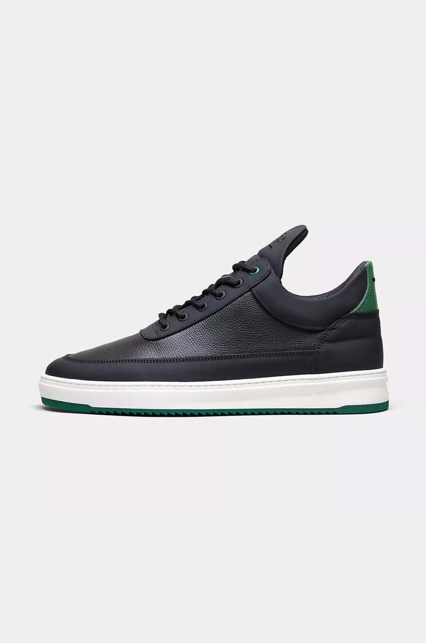 

Кожени маратонки Filling Pieces Low Top Tech Crumbs в черно 10155001926, Черен
