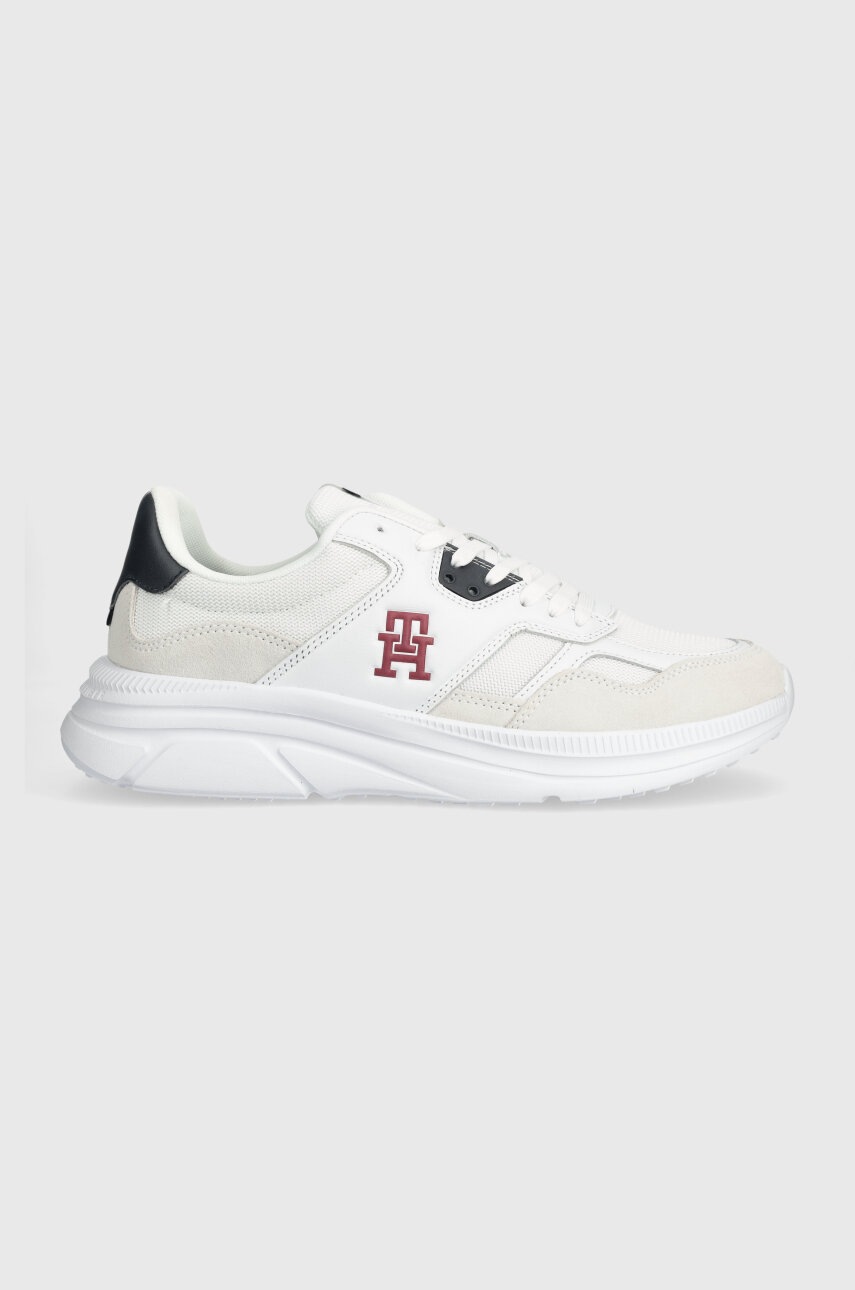

Маратонки Tommy Hilfiger MODERN RUNNER MIX в бяло FM0FM04937, Бял