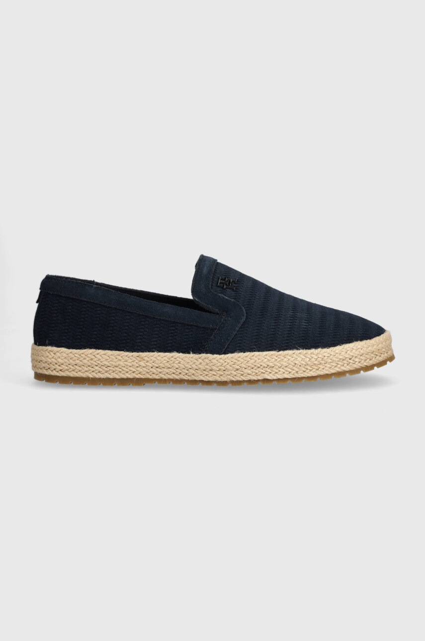 

Велурени еспадрили Tommy Hilfiger TH ESAPDRILLE CLASSIC SUEDE в тъмносиньо FM0FM04984, Тъмносин