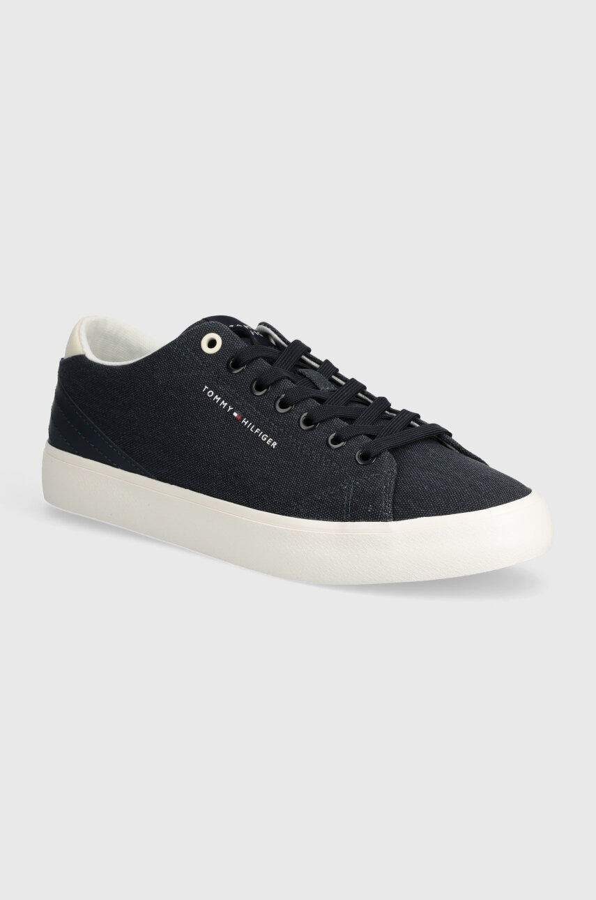 

Ниски кецове Tommy Hilfiger TH HI VULC LOW SUMMER CVS в тъмносиньо FM0FM05056, Тъмносин