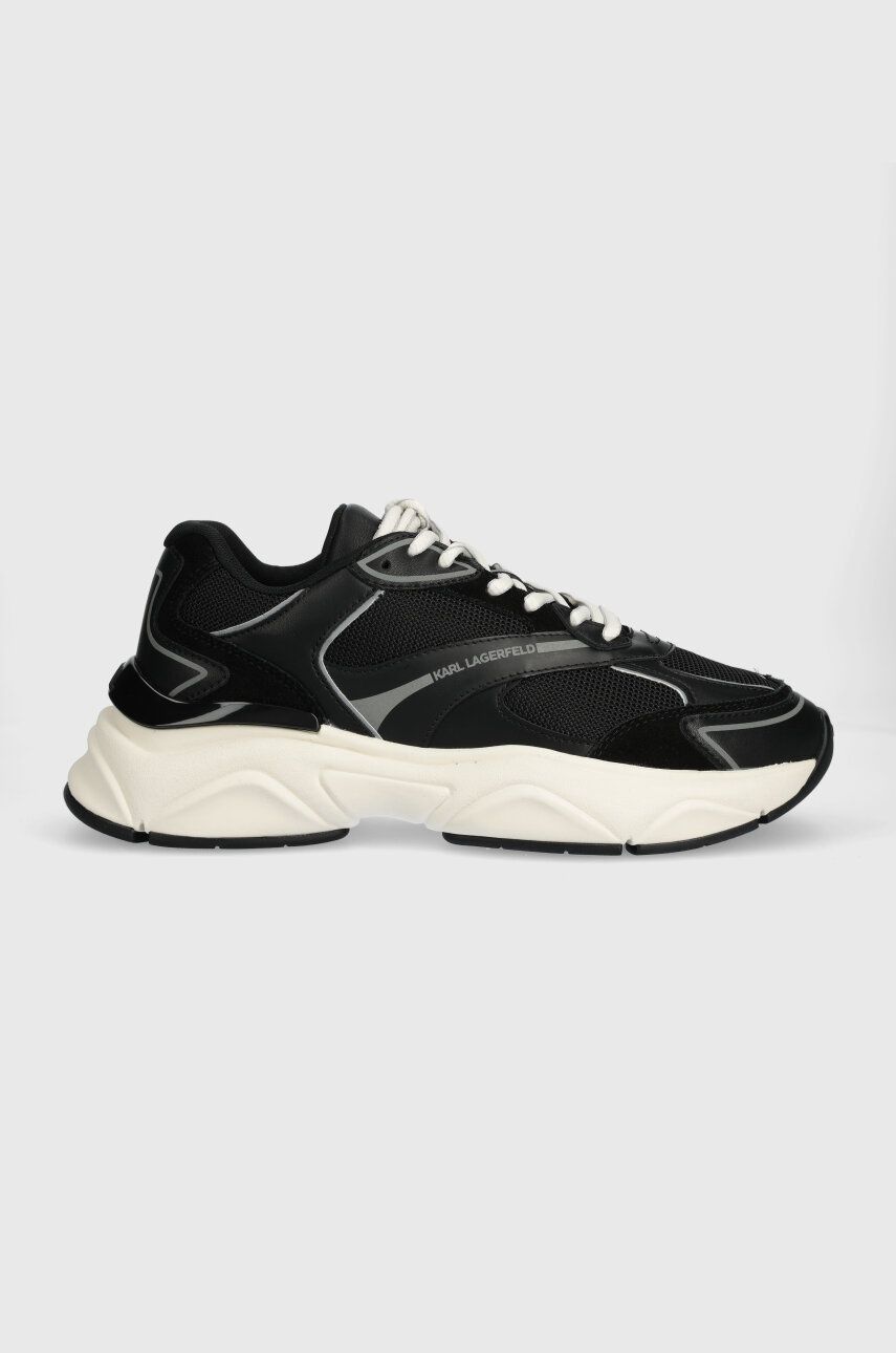 Levně Sneakers boty Karl Lagerfeld KOMET černá barva, KL56524