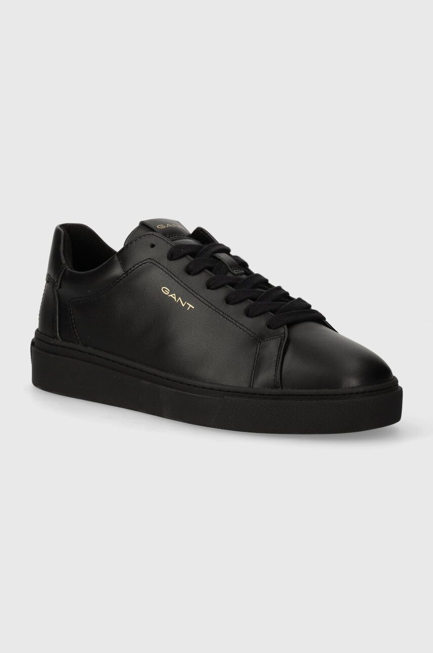 Levně Kožené sneakers boty Gant Mc Julien černá barva, 28631555.G021