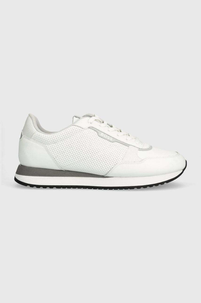 Levně Sneakers boty BOSS Kai bílá barva, 50517382