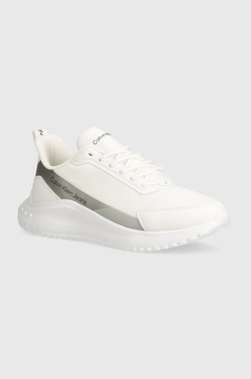 

Маратонки Calvin Klein Jeans EVA RUNNER LOWLACEUP MIX IN MR в бяло YM0YM00906, Бял
