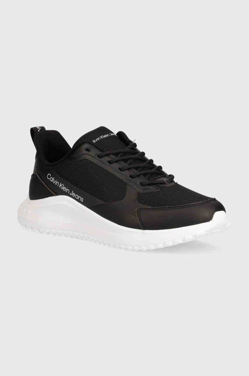 

Маратонки Calvin Klein Jeans EVA RUNNER LOWLACEUP MIX IN MR в черно YM0YM00906, Черен