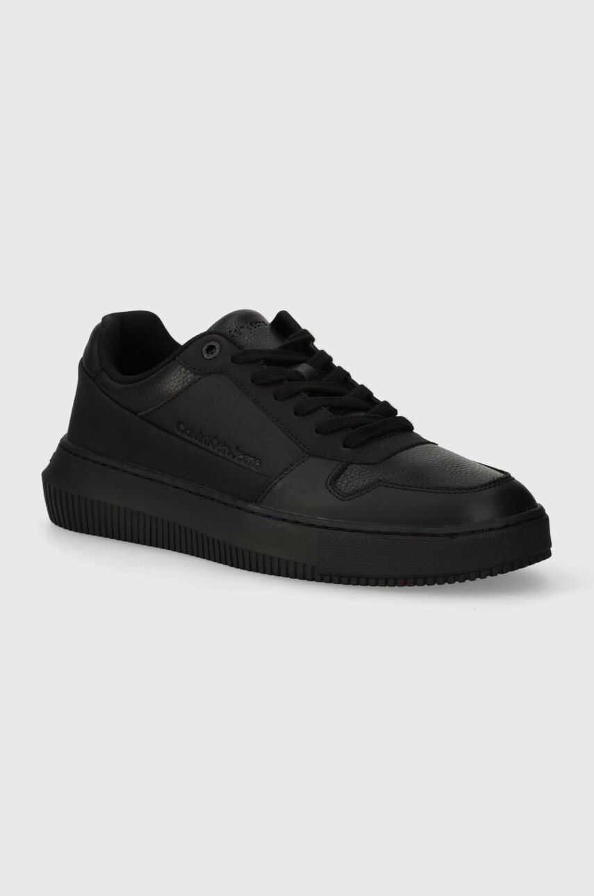 

Маратонки Calvin Klein Jeans CHUNKY CUPSOLE LTH IN DC в черно YM0YM00932, Черен