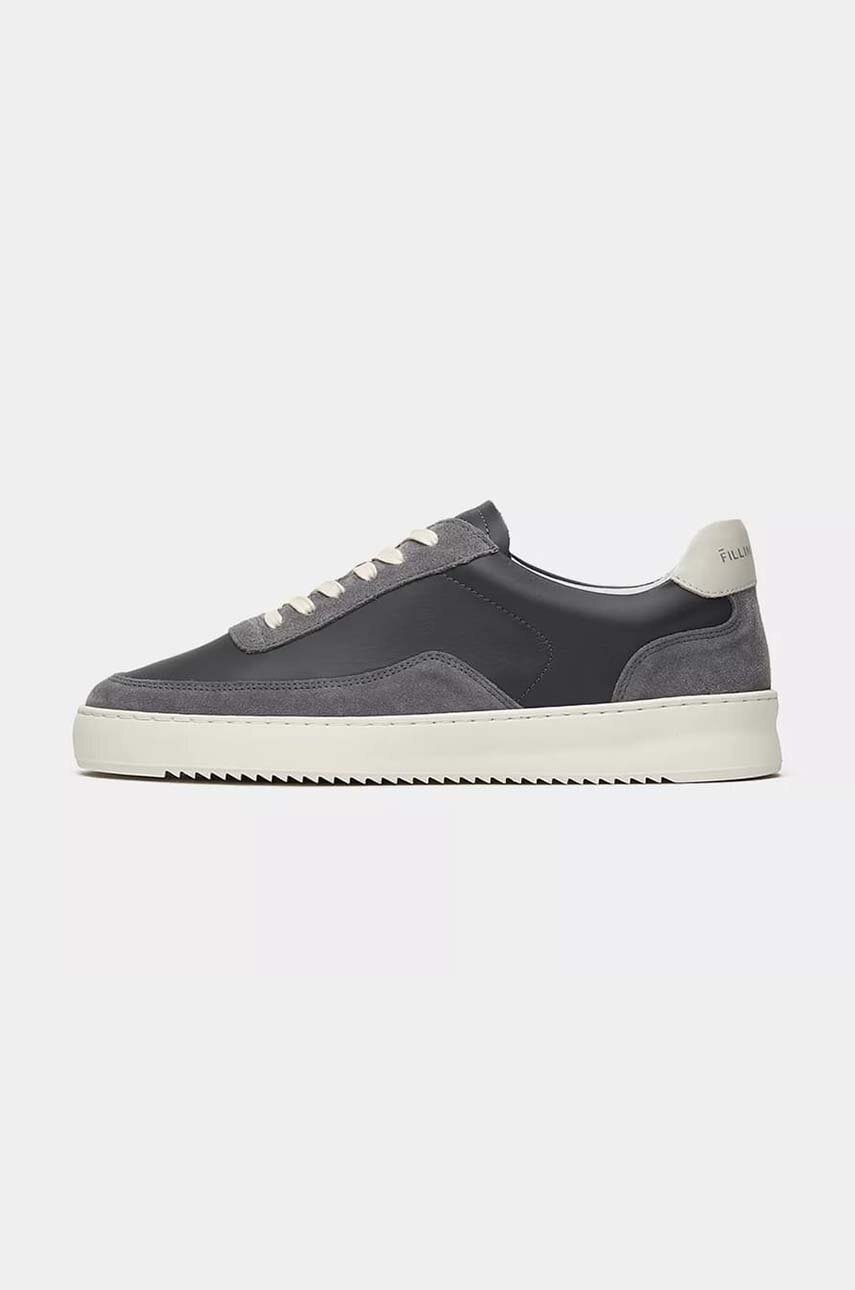 

Кожени маратонки Filling Pieces Mondo Mix в сиво 46733331874, Сив