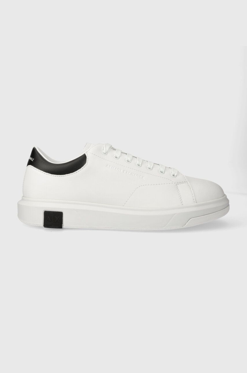 Armani Exchange sneakers din piele culoarea alb, XUX123 XV534 K488