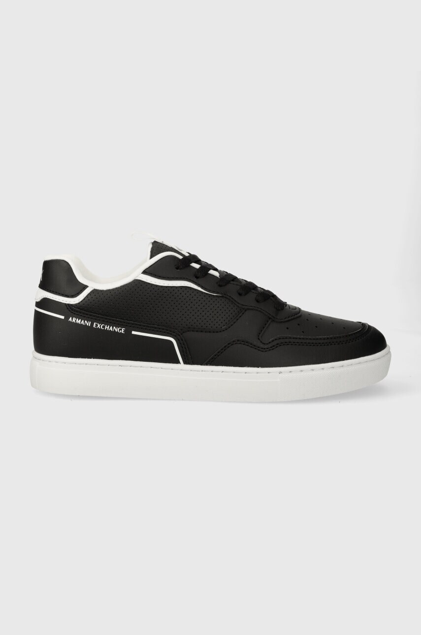 

Маратонки Armani Exchange в черно XUX199 XV800 S277, Черен
