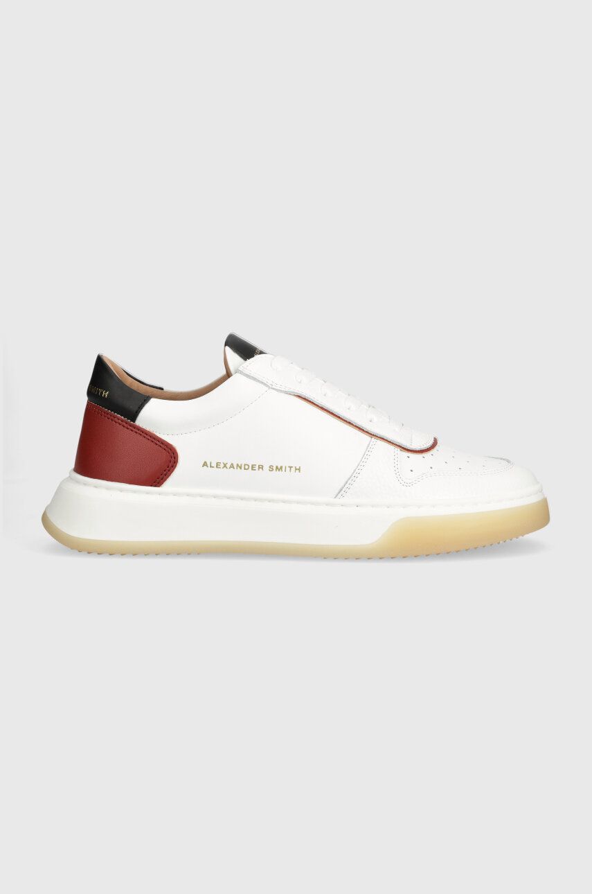 Alexander Smith sneakers din piele Harrow culoarea alb, ASAZHWM2801WRD Alb