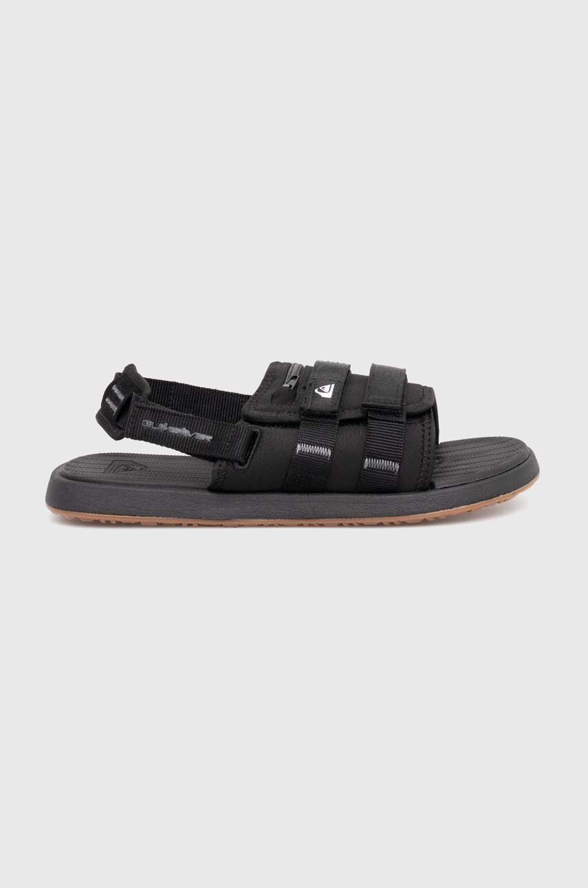 Σανδάλια Quiksilver χρώμα: μαύρο φωτογραφία