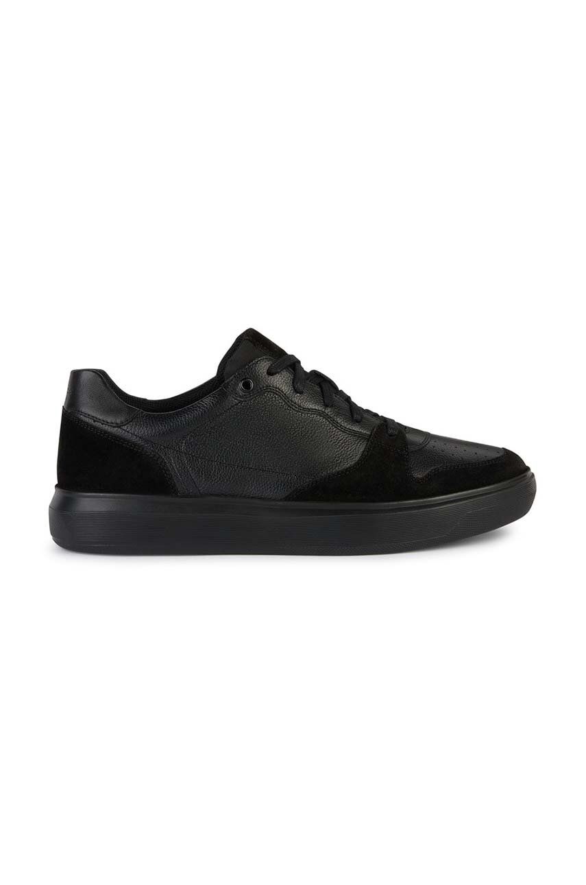 Geox sneakers din piele U DEIVEN culoarea negru, U455WB 04722 C9999