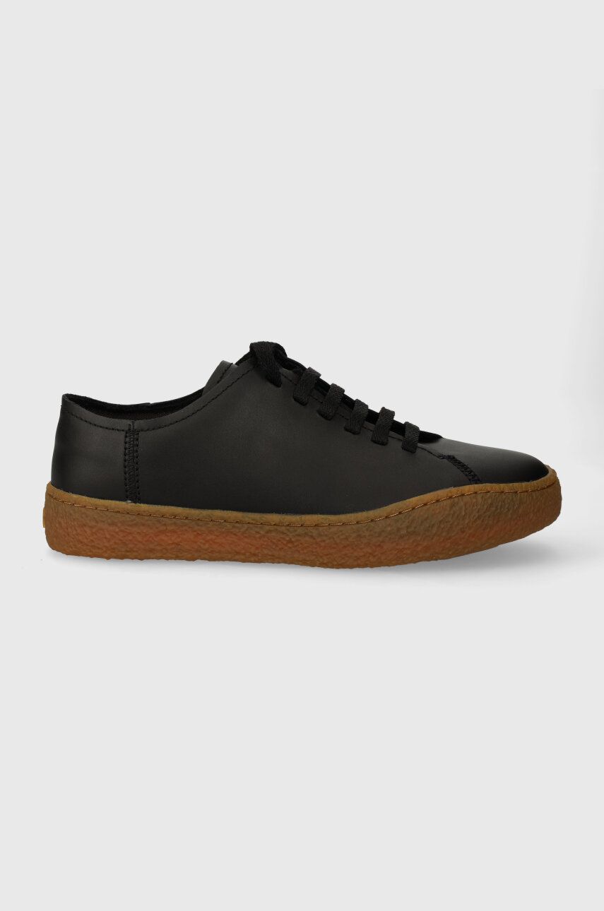 Levně Kožené sneakers boty Camper Peu Terreno černá barva, K100927.001