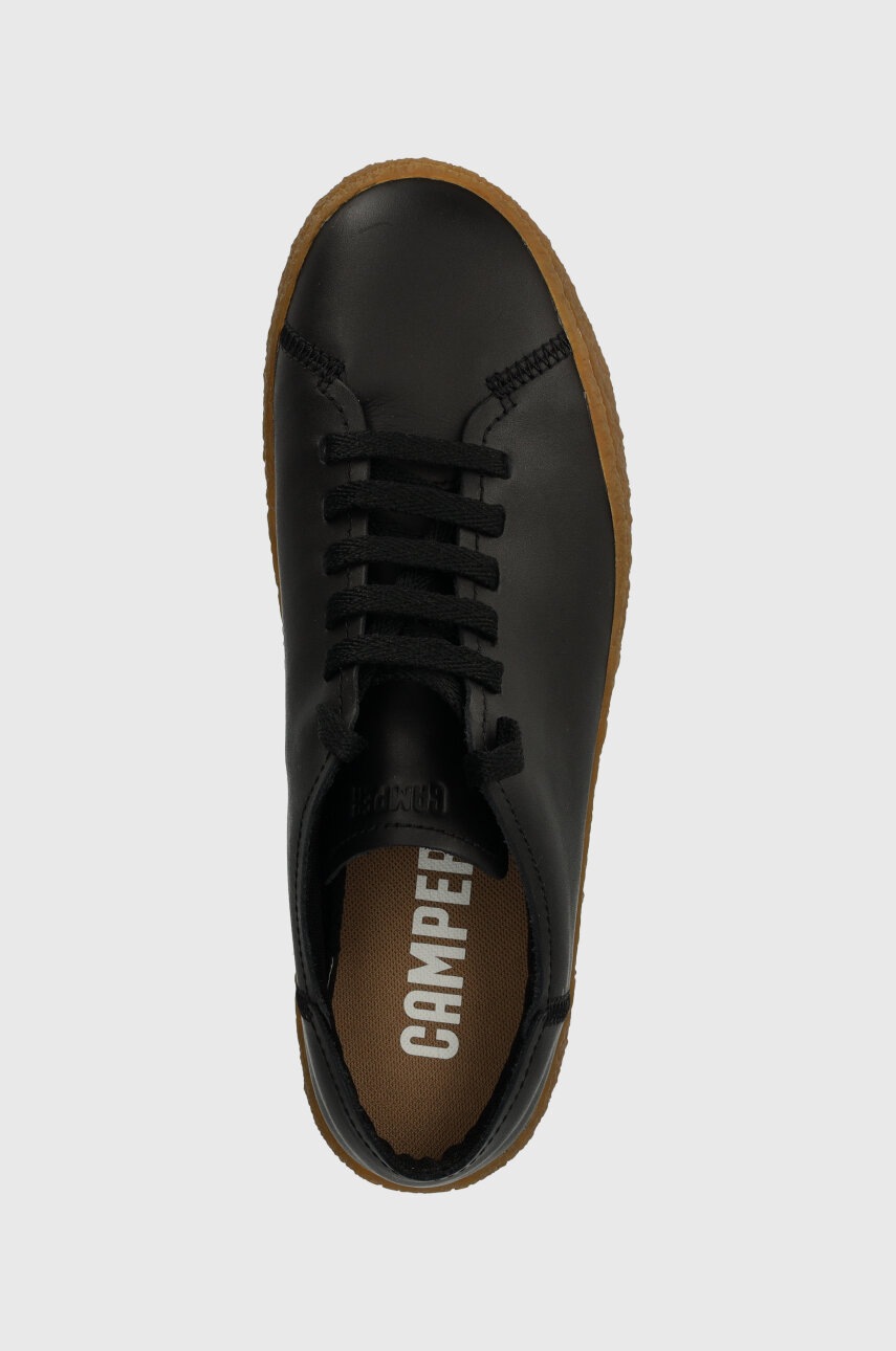 Δερμάτινα αθλητικά παπούτσια Camper Peu Terreno χρώμα: μαύρο, K100927.001 φωτογραφία