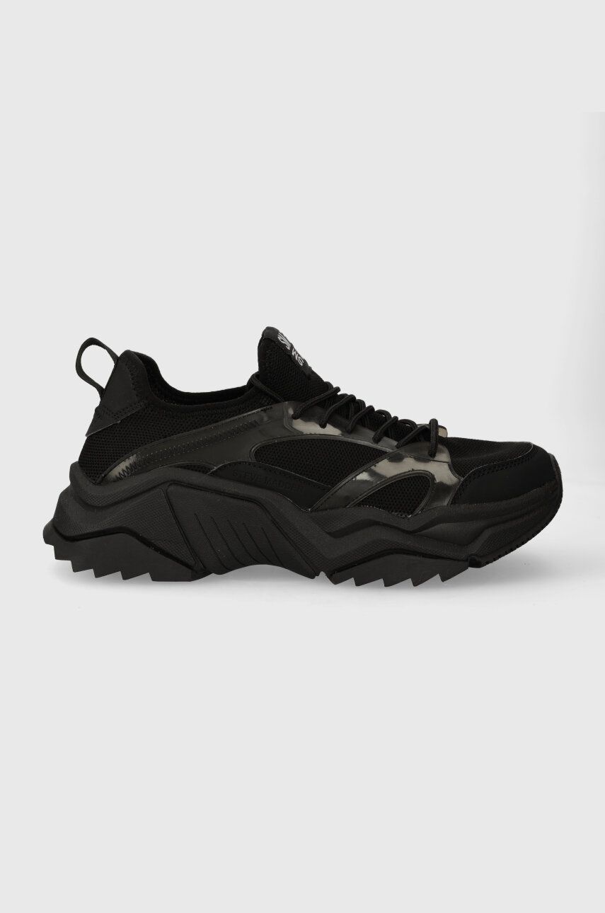 Sneakers boty Steve Madden Waves černá barva, SM12000525
