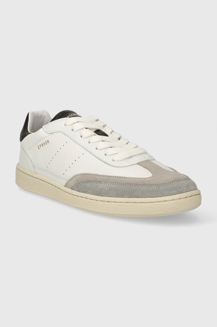Δερμάτινα αθλητικά παπούτσια Copenhagen CPH257M χρώμα: άσπρο φωτογραφία