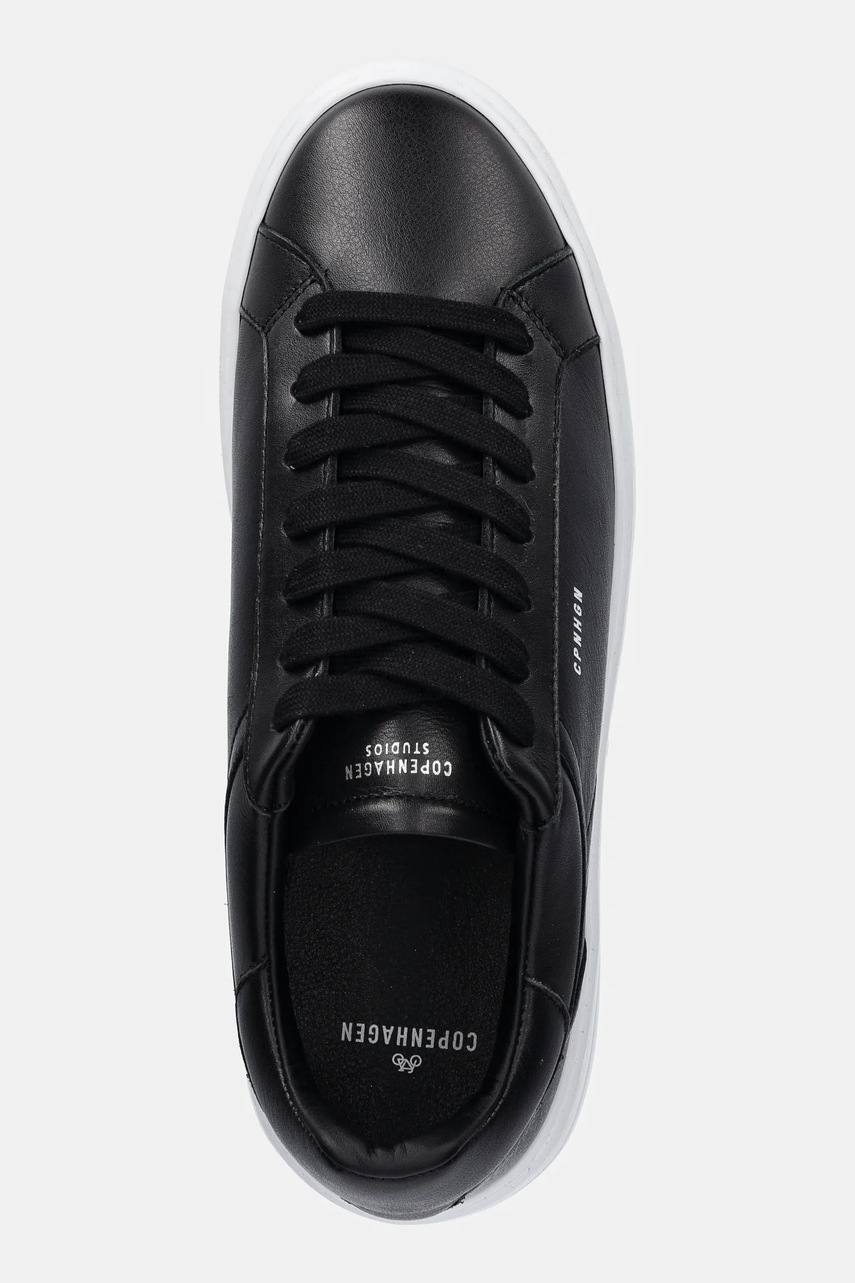 Δερμάτινα αθλητικά παπούτσια Copenhagen CPH72M χρώμα: μαύρο φωτογραφία