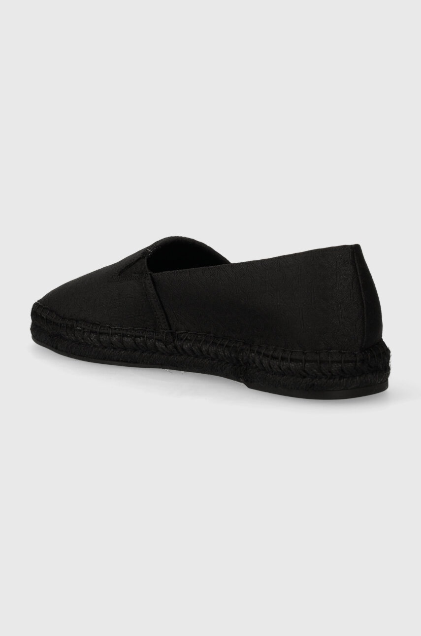 Еспадрилі Calvin Klein JAQ MONO колір чорний HM0HM01468 