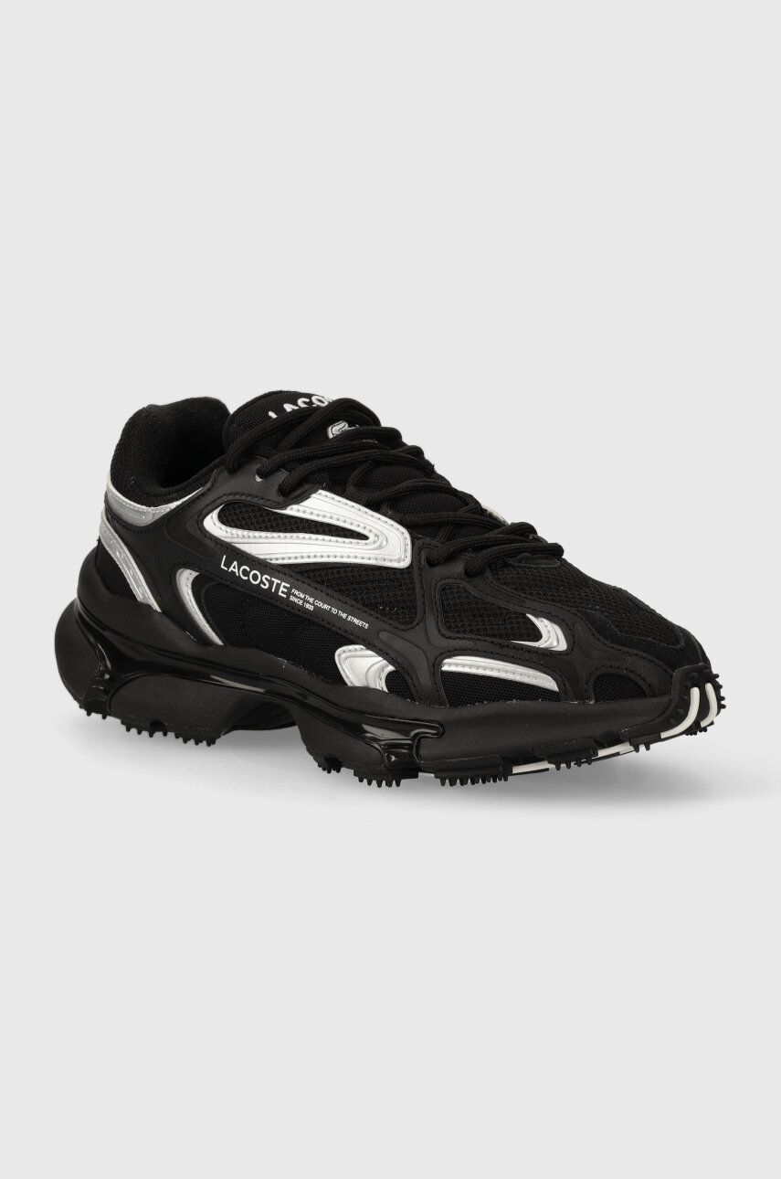 Lacoste sneakers L003 2K24 Textile culoarea negru, 47SMA0013