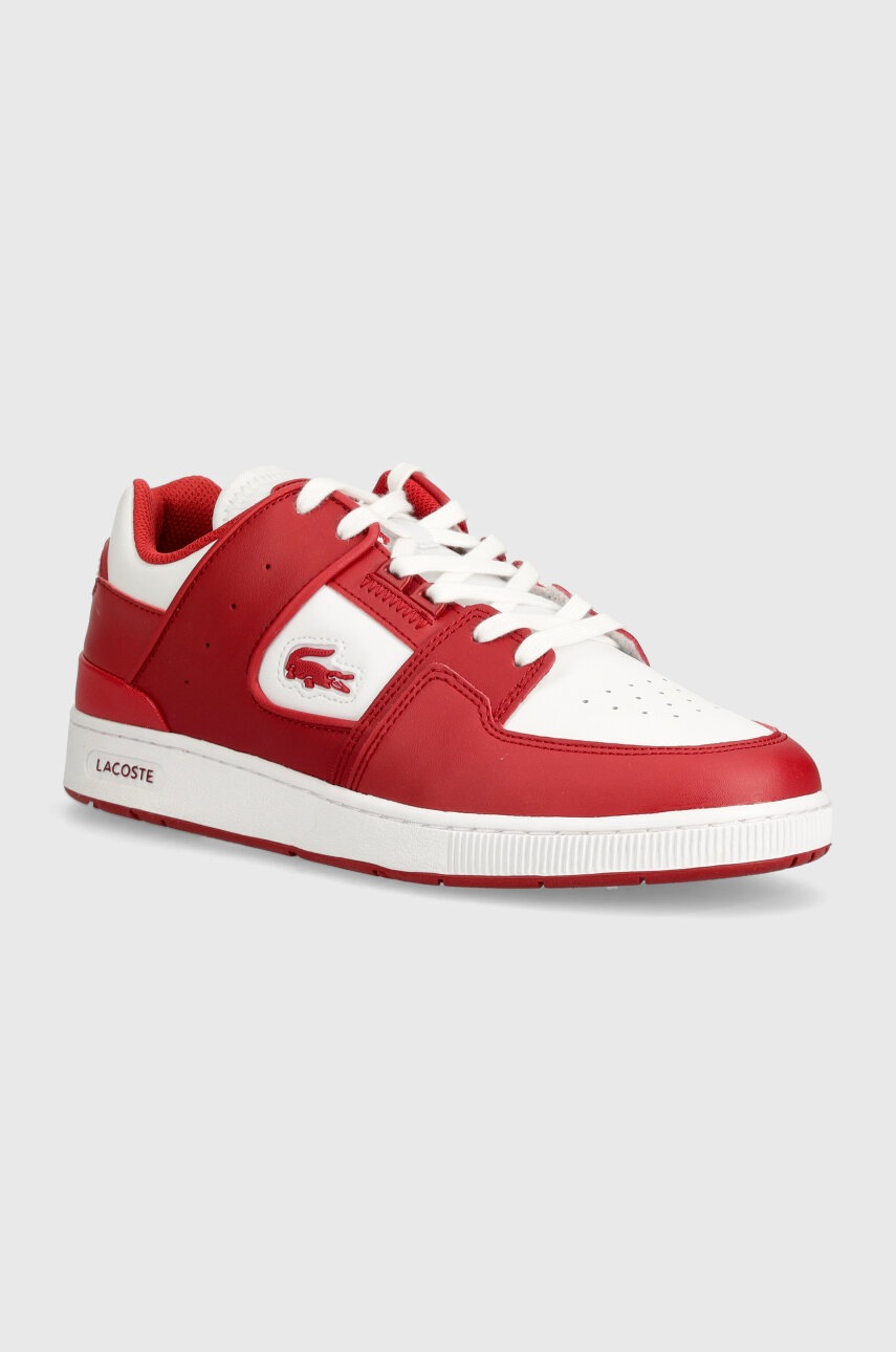 

Маратонки Lacoste Court Cage Leather в зелено 47SMA0050, Червен