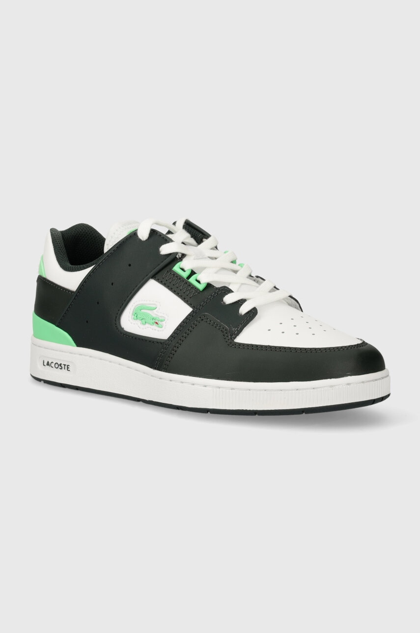 Lacoste sneakers Court Cage Leather culoarea verde, 47SMA0050