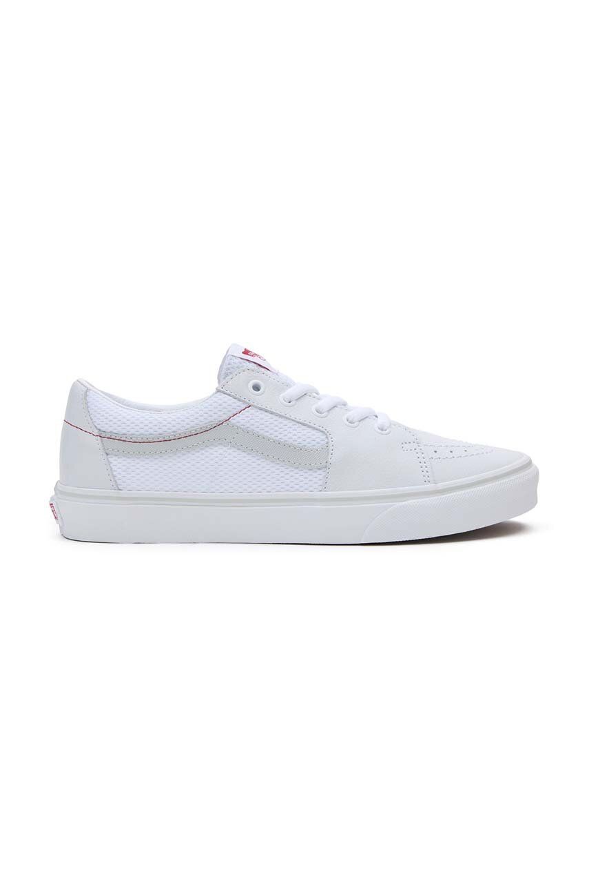 Πάνινα παπούτσια Vans SK8-Low χρώμα: άσπρο, VN000BVXYF91