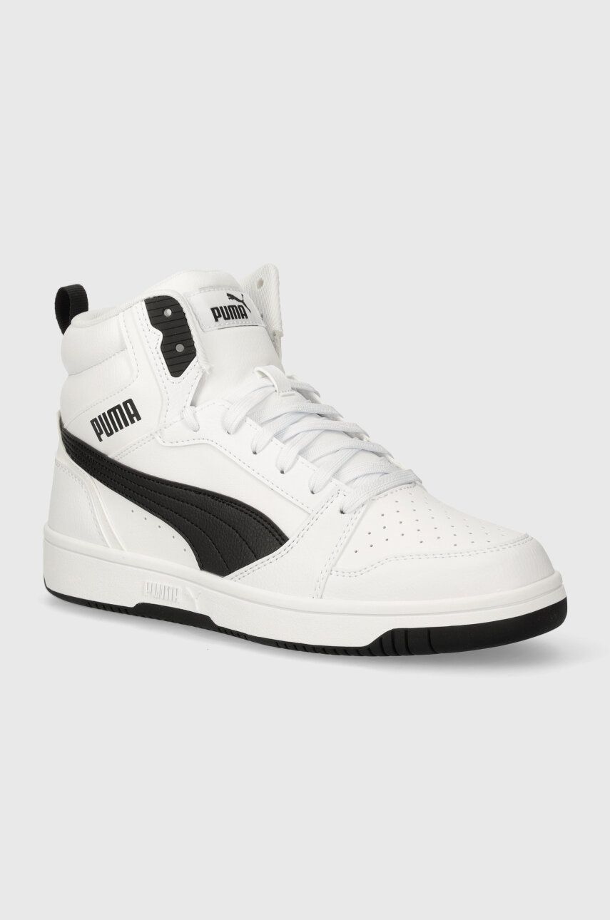 Puma sneakers Rebound v6 culoarea alb 387592