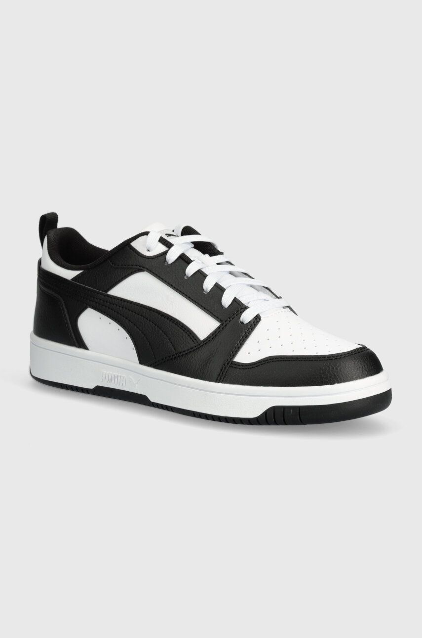 Puma sneakers Rebound v6 Low culoarea alb 392328