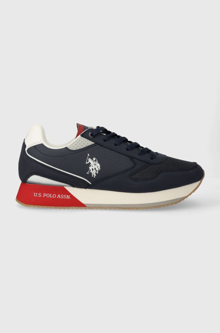 U.S. Polo Assn. sneakers NOBIL culoarea albastru marin, NOBIL003M 4HY5