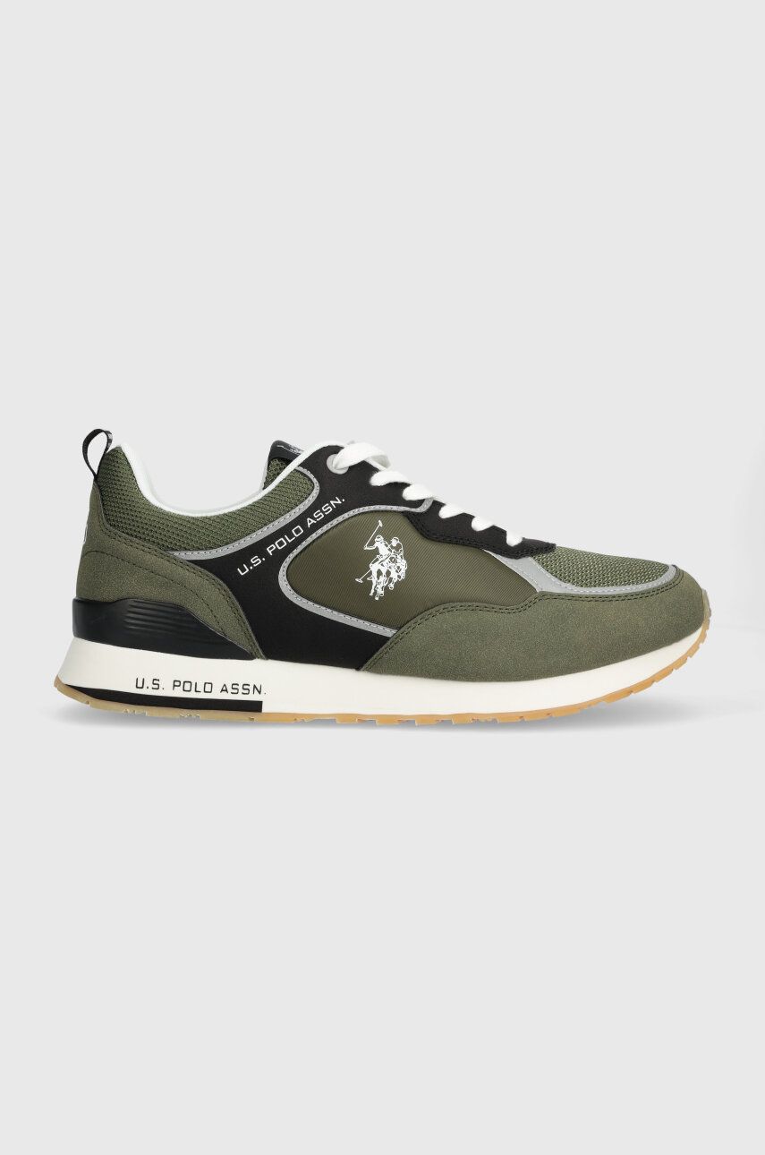 Levně Sneakers boty U.S. Polo Assn. TABRY zelená barva, TABRY007M 4HT2