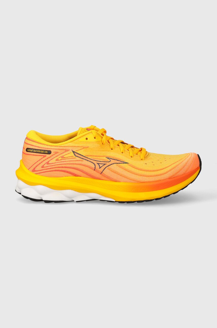 Tekaški čevlji Mizuno Wave Skyrise 5 Oranžna Barva, J1GC2409